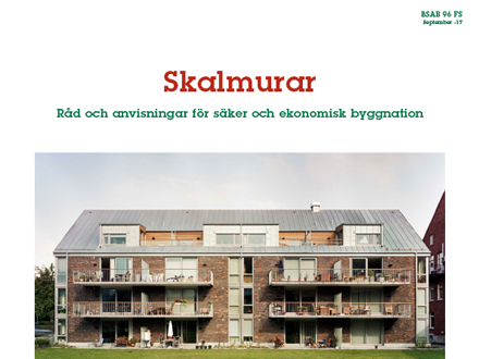 Råd och anvisningar för skalmurar